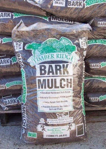 Timber Ridge Double Shred Bark Mulch | 2 cu ft bag