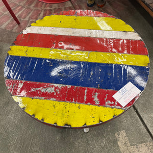 Low Metal Coffee Table - Round