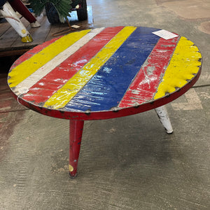 Low Metal Coffee Table - Round