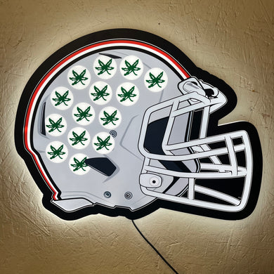 OSU Helmet LED Wall Sign