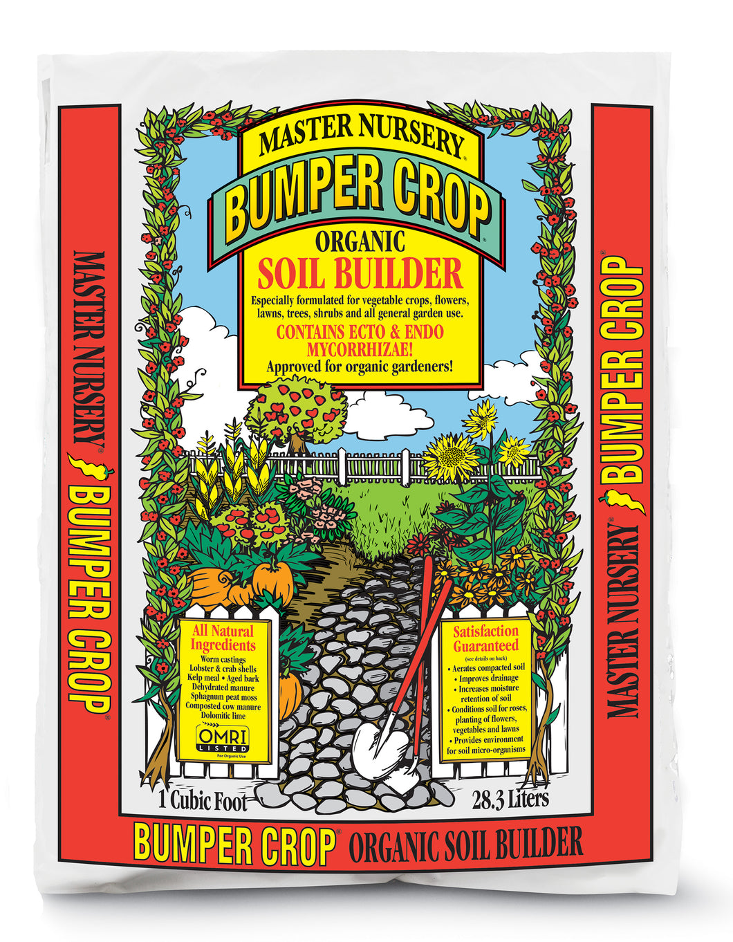 Bumper Crop Soil Builder Amendment 1 cu ft bag (red bag)