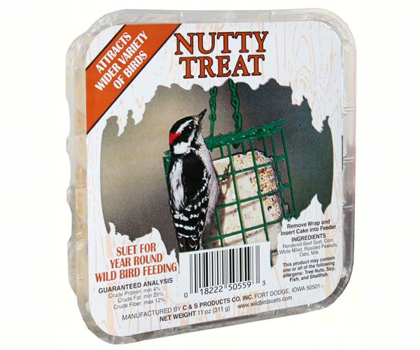 Suet Nutty Treat 11 oz