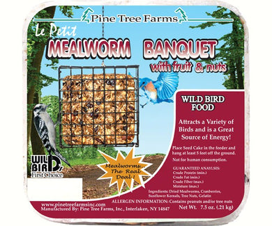 Le Petit Mealworm Banquet Seed Cake