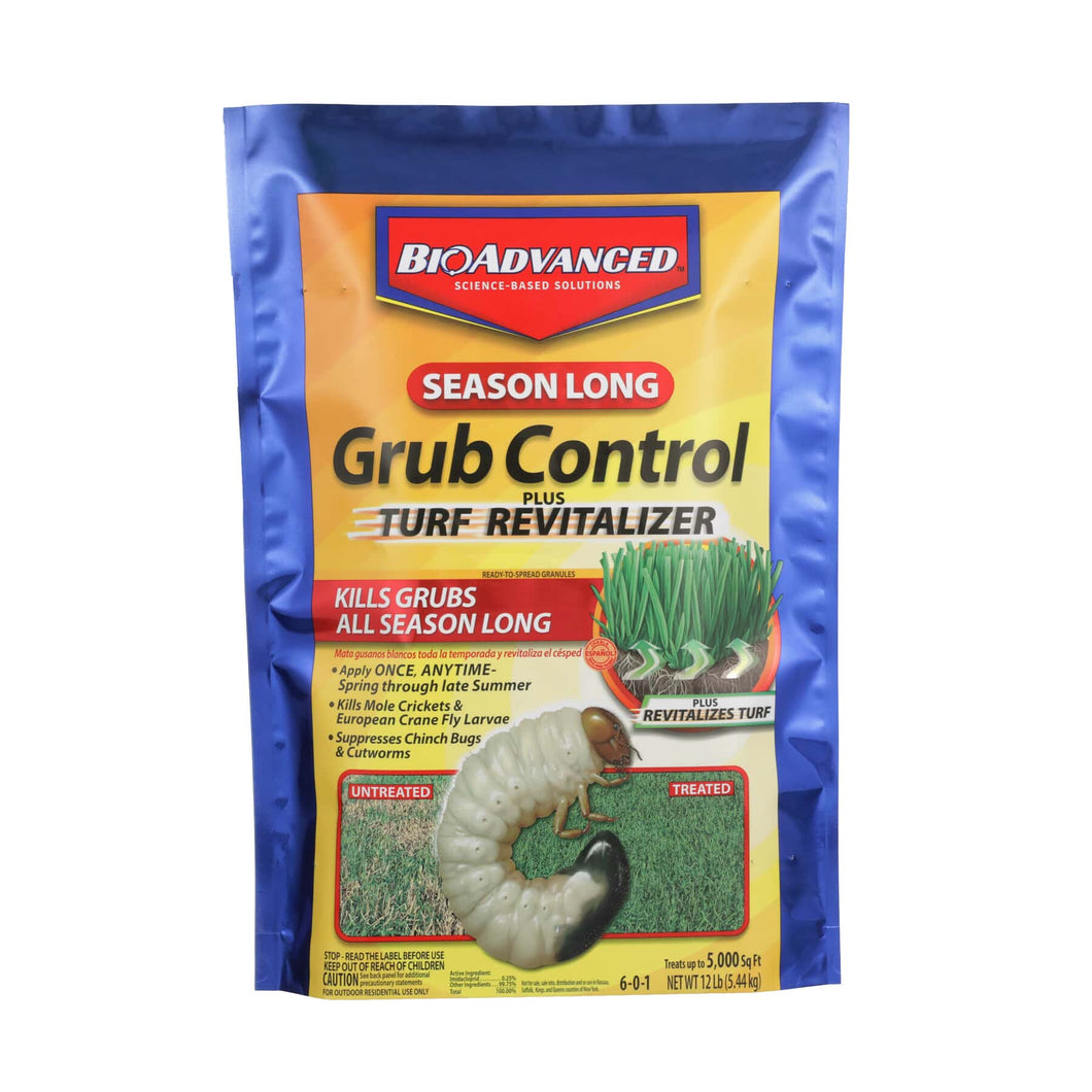 Grub Control Plus Turf Revitalizer Season Long Granules 12 lb