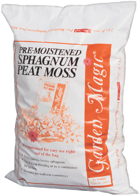 Garden Magic Pre-Moistened Sphagnum Peat 2 cu ft bag