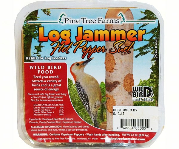 Log Jammer Hot Pepper Suet – The Rock Pile