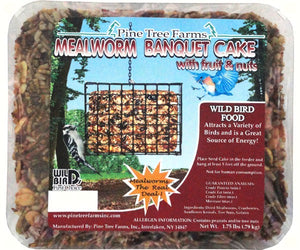 Mealworm Banquet Seed Cake